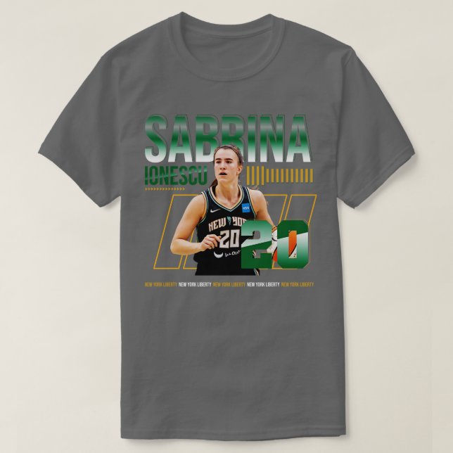 Sabrina Ionescu 1 T-Shirt (Design vorne)