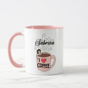 Sabrina Liebe-Kaffee Tasse