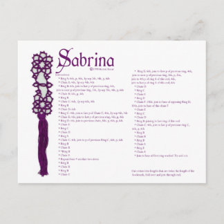 Sabrina Postkarte