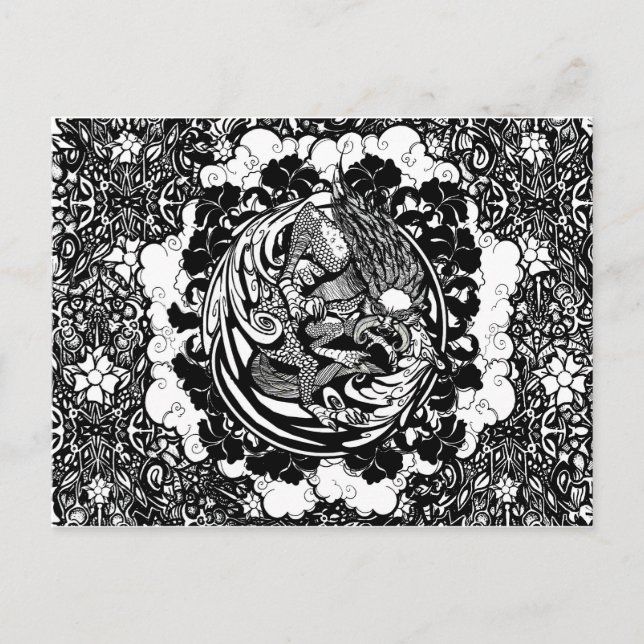 Saburo Postkarte (Vorderseite)