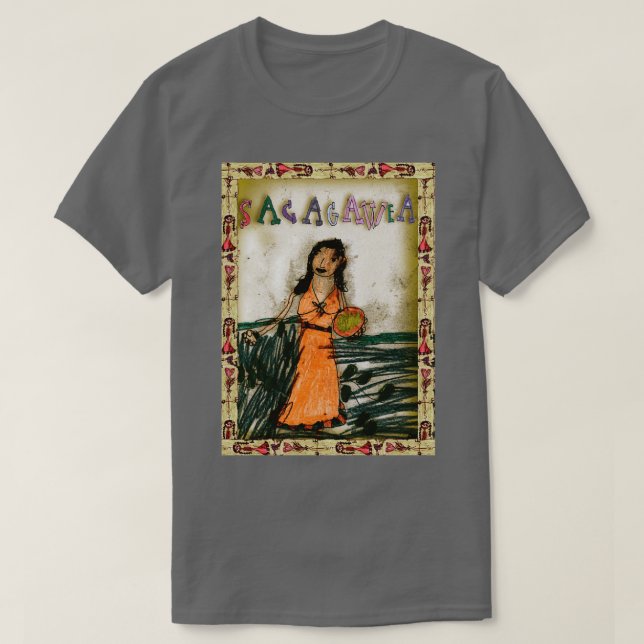 Sacagawea Long  T-Shirt (Design vorne)