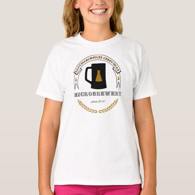 Saccharomyces CerevisiaeMicrobrewery T-Shirt (Vorderseite)