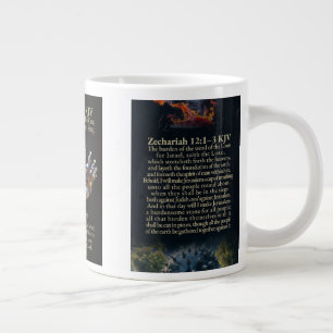 Sacharja 12:1-10 und Psalm 122:6 KJV Tasse