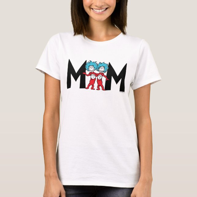 Sache eins zwei | Mama von Twins T-Shirt (Vorderseite)
