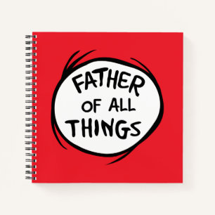 Sache eins zwei - Vater aller Dinge Notizbuch
