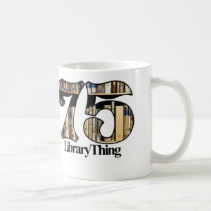 Sache-Tasse der Bibliotheks-75ers - kein Text Tasse