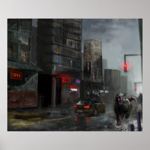 Sache-ungesehenes Plakat