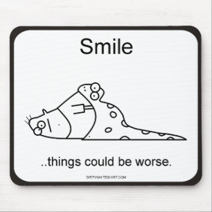 Sachen konnten schlechter sein mousepad