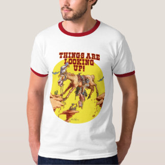 Sachen schauen oben! T-Shirt