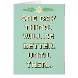 Sachen sind bessere Karte