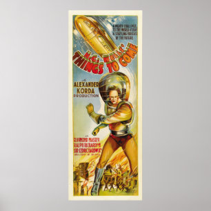 Sachen, zum zu kommen - Vintages Film-Plakat 1936 Poster