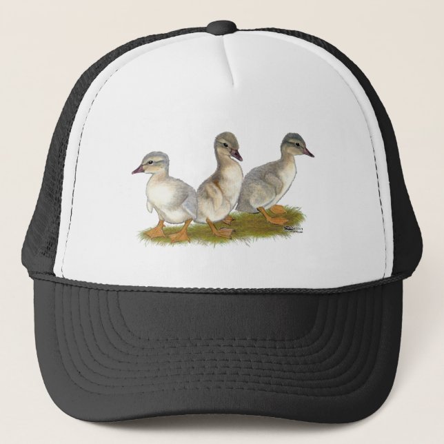 Sachsen Ducklings Truckerkappe (Vorderseite)