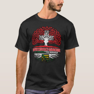 Sachsen Sächsisch Schweizer Schweiz Baum Wurzel T-Shirt