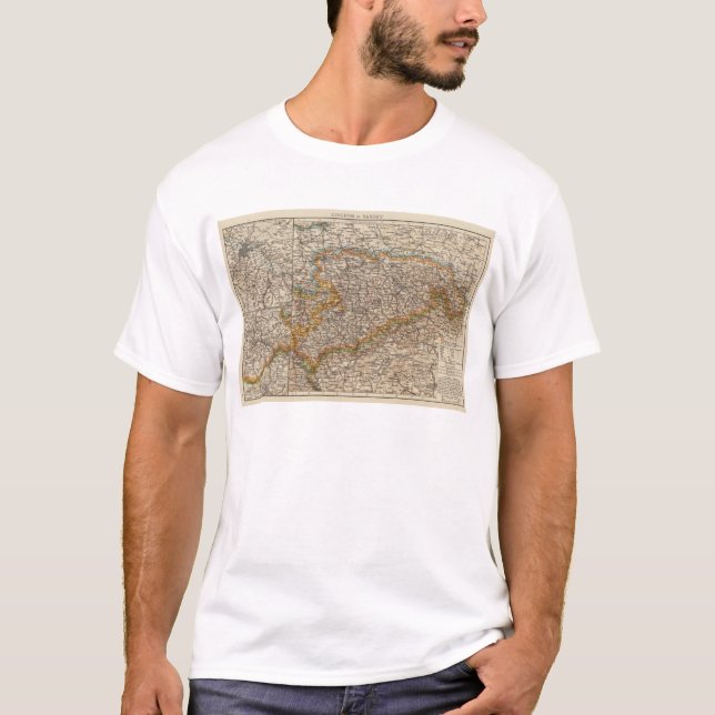 Sachsen T-Shirt (Vorderseite)