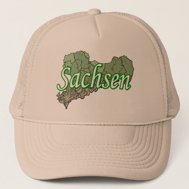 Sachsen Truckerkappe (Vorderseite)
