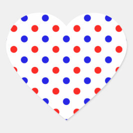 sächsische Farben Herz-Aufkleber