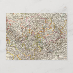 Sachsischen Lander Postkarte