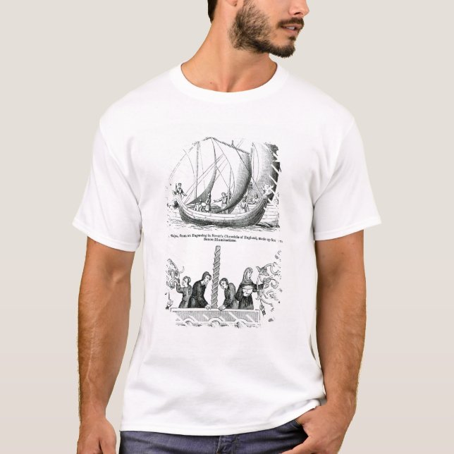 Sächsisches Schiff T-Shirt (Vorderseite)