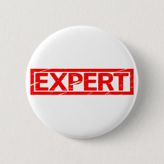 Sachverständige Briefmarke Button