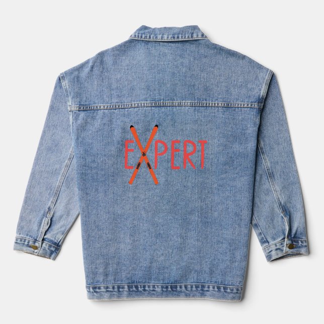 Sachverständige Jeansjacke (Rückseite)