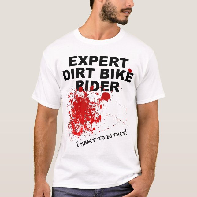 Sachverständiger Reiter-blutiges lustiges T-Shirt (Vorderseite)
