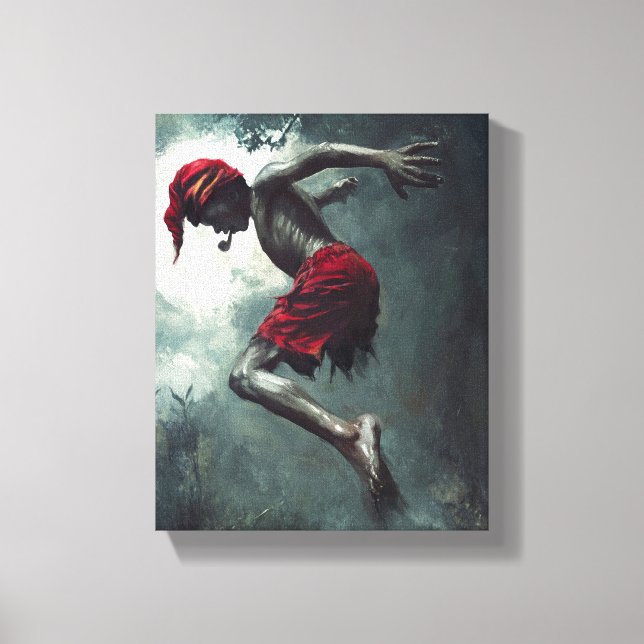 Saci (Impressão semelhante à pintura à mão) Leinwanddruck (Vorderseite)