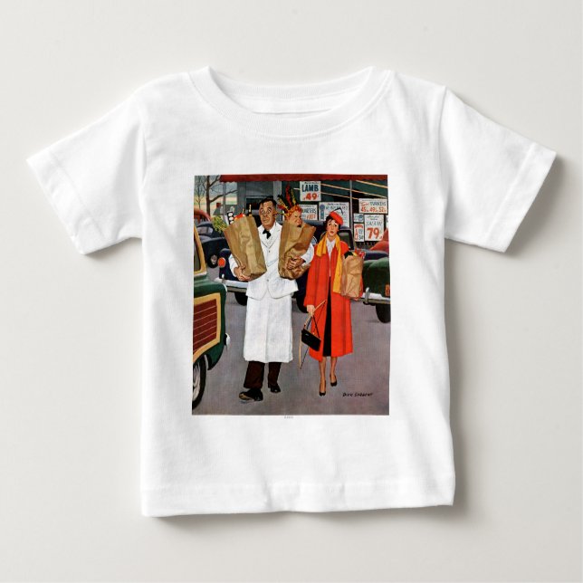 Sack gefüllt mit Ärger Baby T-shirt (Vorderseite)