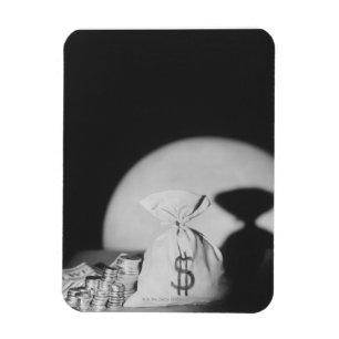 Sack Geld Magnet