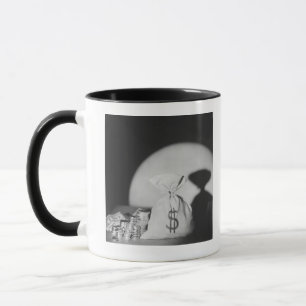 Sack Geld Tasse