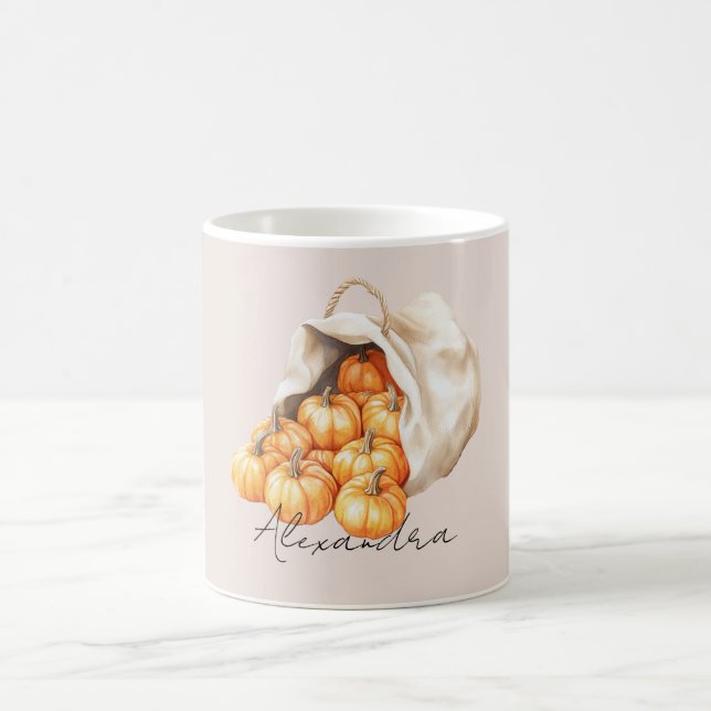 Sack Kürbisse Kaffeetasse (Mittel)