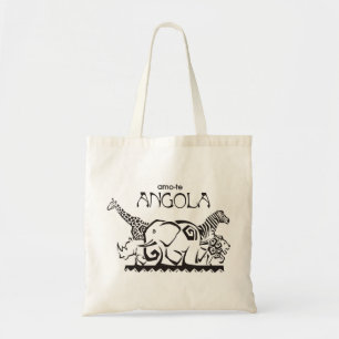 Sack,- liebe ich Angola dich -, Tierisch Tragetasche