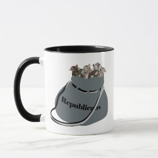 Sack republikanischer Ratten Tasse