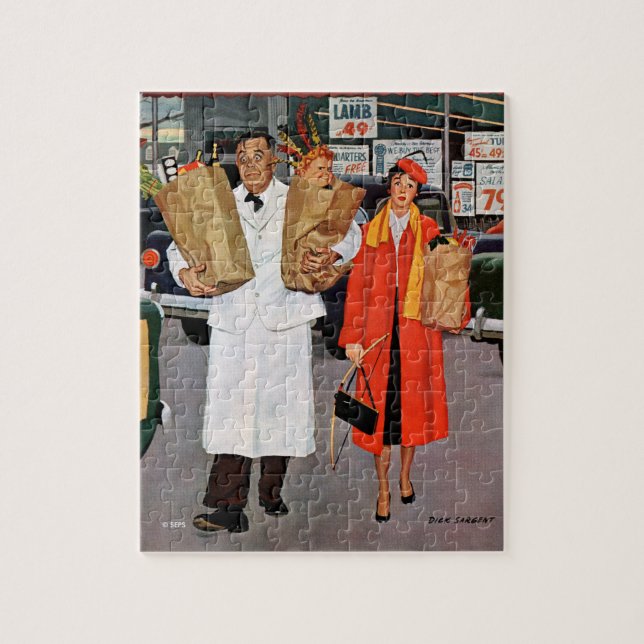 Sack voller Ärger Puzzle (Vertikal)