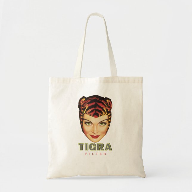 Sack Zigarette handbagtigra Tragetasche (Vorne)