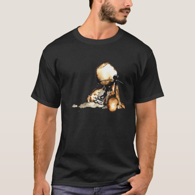 Sackboy Selbstmord T-Shirt (Vorderseite)