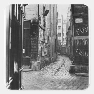 Sackgassen-DES Bourdonnais Quadratischer Aufkleber