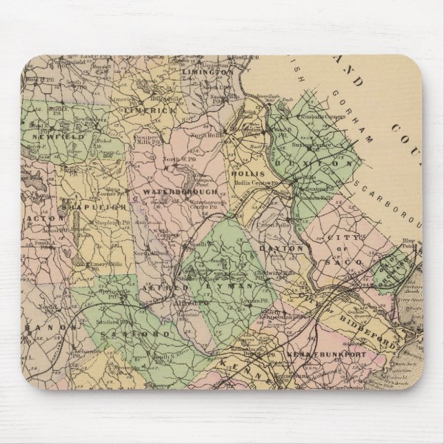 Saco, Biddeford Mousepad (Vorne)
