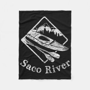 Saco River Kayak Kayaking Bootspfade Kanu Pad Fleecedecke