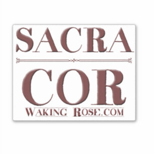 Sacra Cor Aufkleber