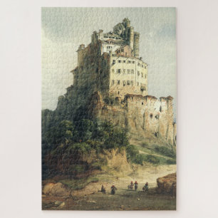 Sacra di San Michele Kloster Alpine Kunst Puzzle