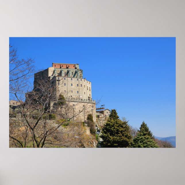 Sacra di San Michele oder Saint Michael's Abbey Poster (Vorne)