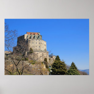 Sacra di San Michele oder Sankt Michaels-Abtei Poster