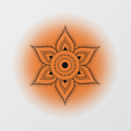 Sacral Chakra Fensteraufkleber