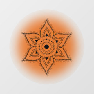 Sacral Chakra Fensteraufkleber