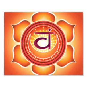 Sacral Chakra Fotodruck