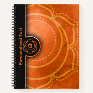 Sacral Chakra Svadhisthana Energy Healing Notizbuch