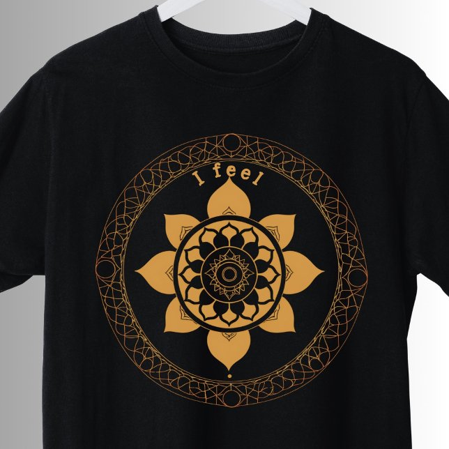 Sacral Chakra Symbol Svadisthana Yoga Yoga Mandala T-Shirt (Von Creator hochgeladen)