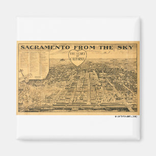 Sacramento aus dem Himmel, 1923 Magnet
