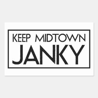 Sacramento "Behalt Midtown Janky" Sticker