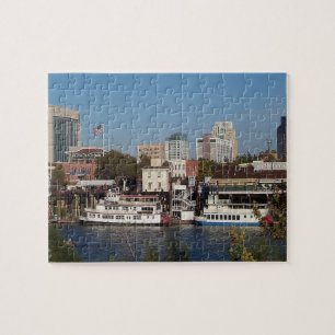 Sacramento, CA Flussufer-Puzzle Puzzle